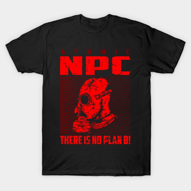 ATOMIC NPC 05 T-Shirt by 2 souls